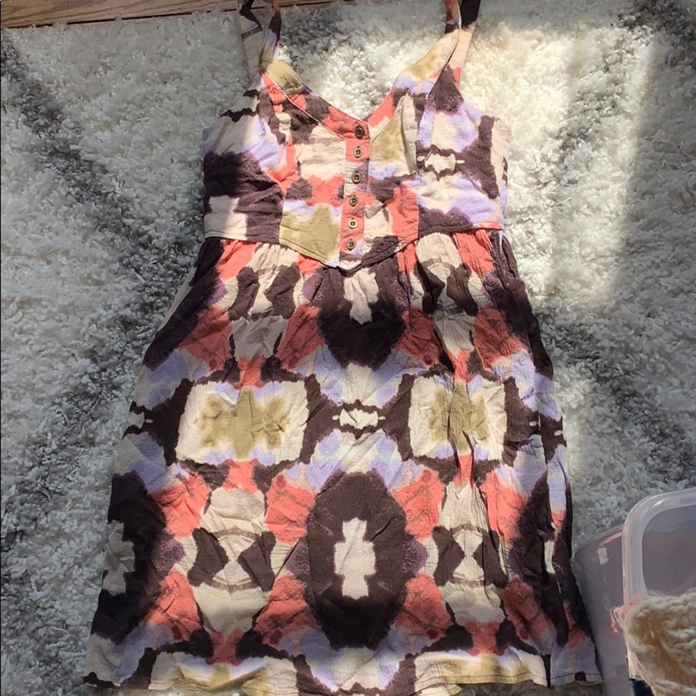 Tie Dye Anthropologie Dress